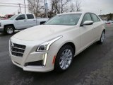 White Diamond Tricoat Cadillac CTS in 2014