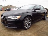 Phantom Black Pearl Audi A6 in 2014