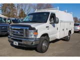 2012 Oxford White Ford E Series Cutaway E350 Commercial Utility Truck #89518825