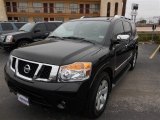 Galaxy Black Metallic Nissan Armada in 2010
