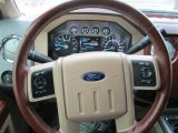 2012 Ford F250 Super Duty King Ranch Crew Cab 4x4 Steering Wheel