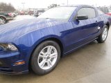 2014 Deep Impact Blue Ford Mustang V6 Coupe #89518281