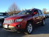 2014 Deep Cherry Red Crystal Pearl Jeep Compass Latitude 4x4 #89518198
