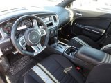 2012 Dodge Charger SRT8 Super Bee Black/Super Bee Stripes Interior