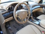 2011 Acura MDX Technology Parchment Interior