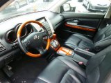2007 Lexus RX 350 AWD Black Interior