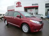 2013 Salsa Red Pearl Toyota Sienna LE AWD #89567120