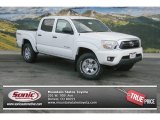 2014 Super White Toyota Tacoma V6 TRD Double Cab 4x4 #89607335