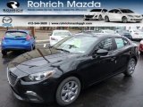 2014 Jet Black Mica Mazda MAZDA3 i Sport 4 Door #89629679