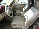 2006 Chrysler PT Cruiser Touring Convertible Front Seat
