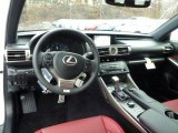 2014 Lexus IS 350 F Sport AWD Rioja Red Interior