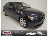 Monaco Blue Metallic BMW 5 Series in 2007
