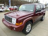 2007 Jeep Commander Red Rock Pearl