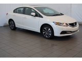 2014 Taffeta White Honda Civic EX Sedan #89636936