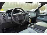 2014 Ford F150 XLT SuperCrew Steel Grey Interior