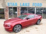 2014 Ruby Red Ford Mustang V6 Premium Coupe #89637332