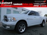 2012 Bright White Dodge Ram 1500 Big Horn Crew Cab 4x4 #89637035