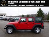 2014 Flame Red Jeep Wrangler Unlimited Sport 4x4 #89673850