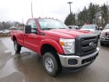2014 Ford F250 Super Duty XL Regular Cab 4x4 Front 3/4 View