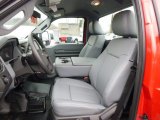 2014 Ford F250 Super Duty XL Regular Cab 4x4 Steel Interior