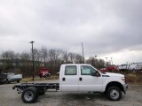 2014 Oxford White Ford F350 Super Duty XL Crew Cab 4x4 Chassis #89673730