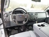 2014 Ford F350 Super Duty XL Crew Cab 4x4 Chassis Steel Interior