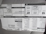 2011 Cadillac CTS 4 AWD Coupe Window Sticker