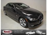 2009 Jet Black BMW 3 Series 335i Convertible #89674090