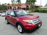 2012 Red Candy Metallic Ford Explorer XLT #89673816
