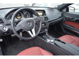 2012 Mercedes-Benz E 350 Coupe Red/Black Interior