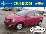 2014 Deep Magenta Metallic Chevrolet Sonic LT Sedan #89674166