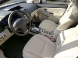 2014 Subaru XV Crosstrek Hybrid Touring Ivory Interior