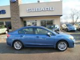 Quartz Blue Pearl Subaru Impreza in 2014