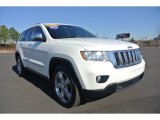 2011 Stone White Jeep Grand Cherokee Overland 4x4 #89714332