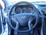 2014 Hyundai Elantra Limited Sedan Steering Wheel