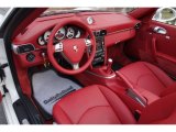 2009 Porsche 911 Carrera 4S Cabriolet Carrera Red Interior