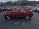 2013 Crystal Red Tintcoat Chevrolet Sonic LTZ Sedan #89713796