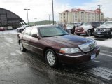 2007 Dark Cherry Metallic Lincoln Town Car Signature #89714280