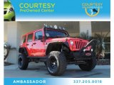 2013 Flame Red Jeep Wrangler Unlimited Moab Edition 4x4 #89714260