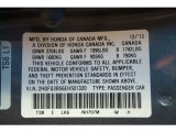 2014 Civic Color Code for Modern Steel Metallic - Color Code: NH797M