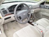 2007 Hyundai Sonata GLS Beige Interior