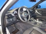 2014 BMW 3 Series 335i xDrive Sedan Black Interior