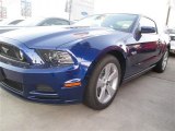 2014 Deep Impact Blue Ford Mustang GT Coupe #89761868