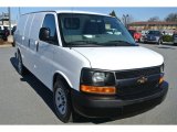 2012 Chevrolet Express 1500 Cargo Van Front 3/4 View