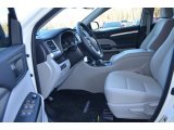 2014 Toyota Highlander LE Almond Interior