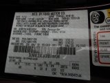 2012 MKZ Color Code for Bordeaux Reserve Metallic - Color Code: FQ