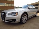 2014 Audi A8 4.0T quattro Front 3/4 View