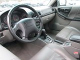 2002 Subaru Forester 2.5 S Gray Interior