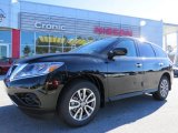 2014 Super Black Nissan Pathfinder S #89762185