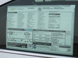 2014 Chevrolet Sonic LT Sedan Window Sticker